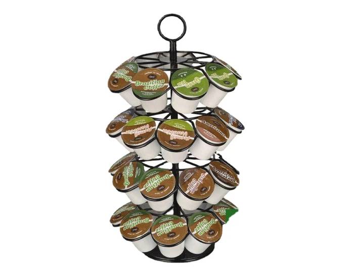 Support 36 pièces k-cup Dolce Gusto 360 ° Porte-Capsules rotatif, bureau, cuisine, dosette de café, ensemble de café pour support de Capsules