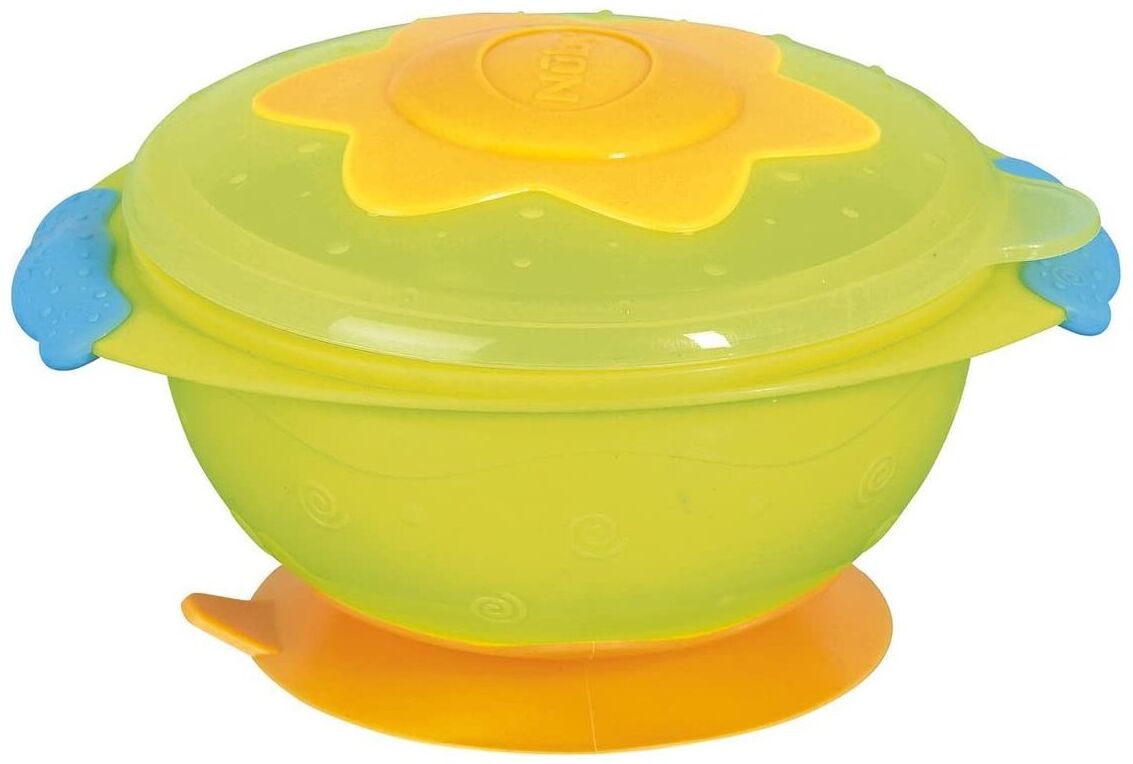 Porta pappa Nuby ID5322 scodella Wacky Ware Assortito