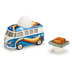 Volkswagen T1 Bulli Eierbecher Keramik inklusive Salzstreuer 7E9069644