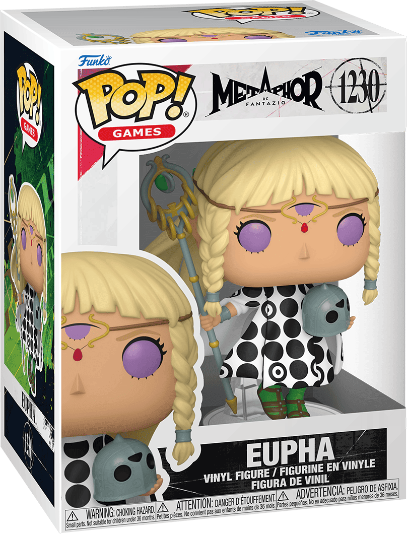 Pop! Vinyl - Metaphor: ReFantazio - Eupha by Funko, Officially Licensed, Vinyl Construction, Display-Ready Packaging