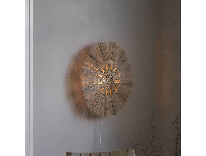 PR Home Wandlampe Amara, Holz hell, für Wohn- / Esszimmer, Holz, Wandleuchte, Wandlampe Innen