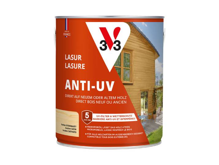 V33 Lasur Anti UV farblos 2,5L
