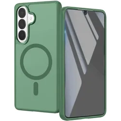 Avizar MagSafe-Schutzhülle für das Galaxy S26 mit 2 Gehärtetem Glas und 2 Kameraschutzfolien (Samsung Galaxy S26), Smartphone Hülle, Grün