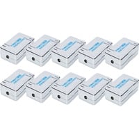 CAT 6 Verbindungsmodul für Twisted Pair Kabel - 10 Stk, Adapter