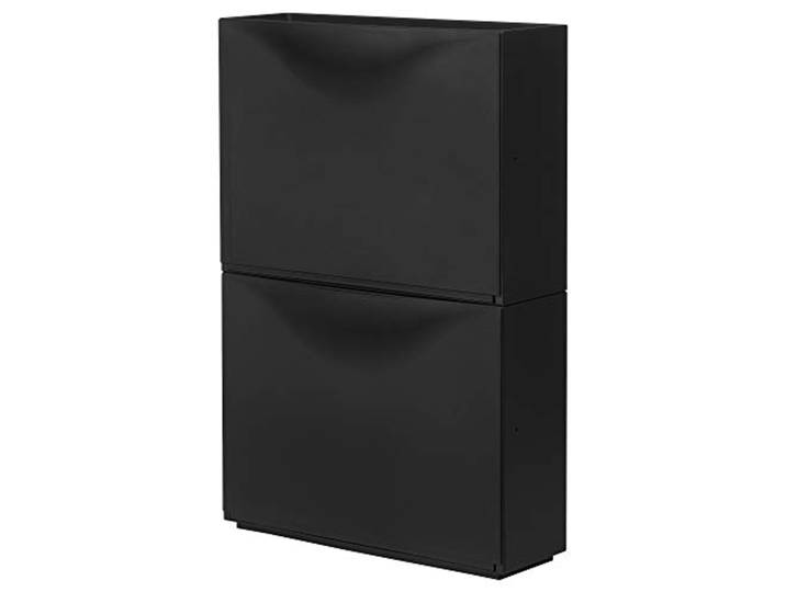 Ikea ASIA TRONES Meuble à chaussures Noir