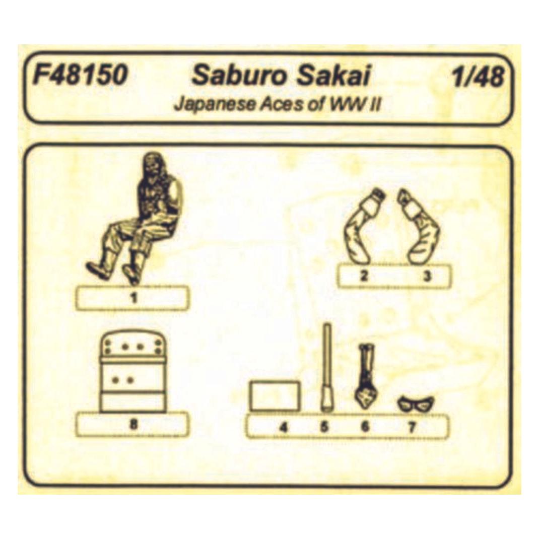 CMK Japanese Aces Saburo Sakai (129-F48150)