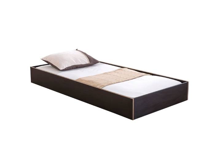 Möbel-Zeit Ausziehbett BLACK Bettkasten – 90x190 cm – Erweiterung für Betten der Serie BLACK