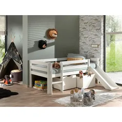 Spielbett "Pino", 90x200 cm, weiß