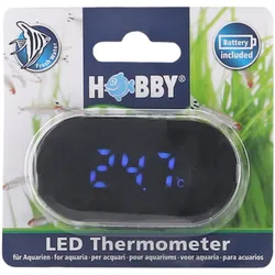 Hobby LED Thermometer Aqua für Aquarien - inkl. Batterie