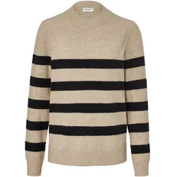 Tchibo - Gestreifter Strickpullover - Damen - Gr. L - schwarz/gestreift