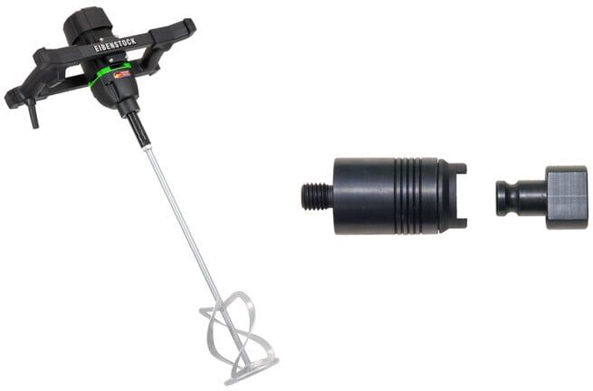 Set EIBENSTOCK Rührwerk EHR 20.1 R Set + Eibenstock Schnellwechseladapter M14 (mit Einsatz)