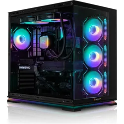 AURUMPC ASUS Edition Gaming PC Intel Core Ultra 9 285K (2000 GB, 64 GB, Intel Core Ultra 9 285K, GeForce RTX 5080), PC, Schwarz