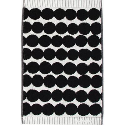Gästehandtuch MARIMEKKO "RÄSYMATTO", weiß,schwarz, B:30cm L:50cm, Frottee, Obermaterial: 100% Baumwolle, Handtücher, 100% Baumwolle, weich, 30 x 50 cm