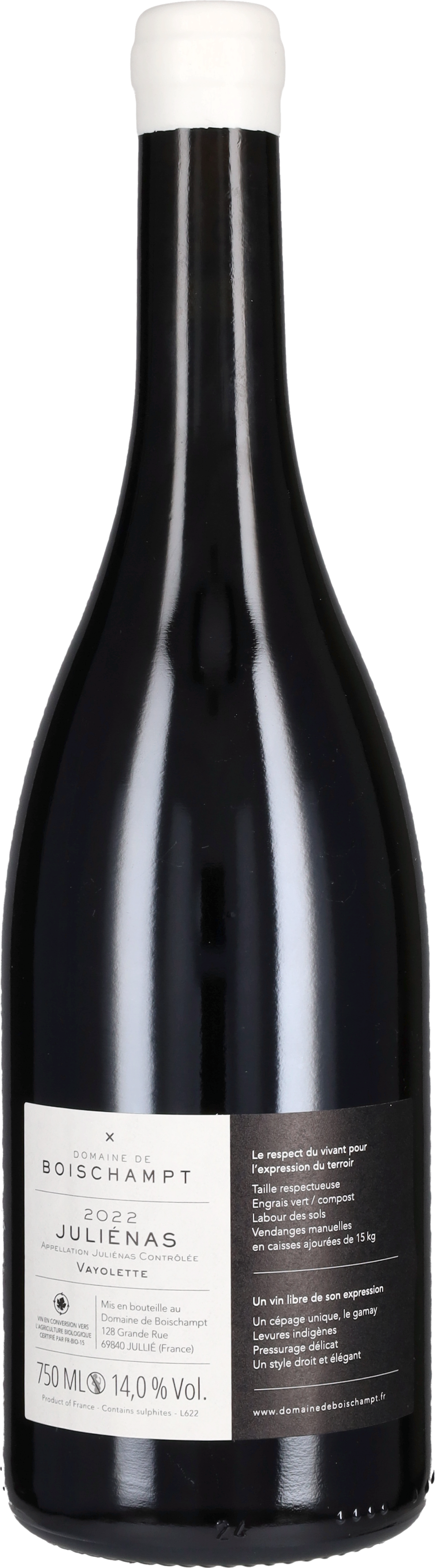 Juliénas 'Vayolette' Domaine de Boischampt 2022