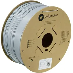 Polymaker PolyLite ABS Grey 1.75mm 3kg (ABS, 3000 g, 1.75 mm), Filament, Grau