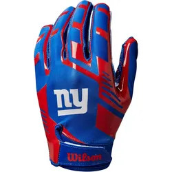 Wilson NFL New york Giants Strech Fit Footballhandschuhe blue/red Adult
