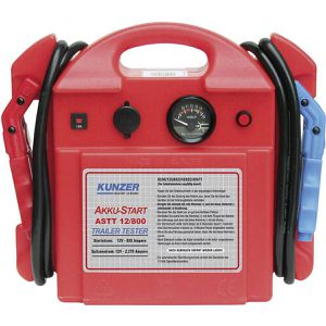 Kunzer Starthilfegerät ASTT 12/800, 12V, 2250A Spitzenstrom, Kapazität 20000mAh