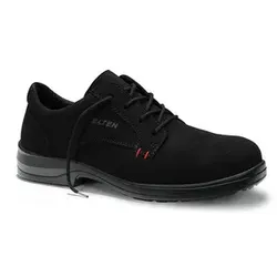 Sicherheitshalbschuh BROKER XXB black Low ESD S1, Gr. 42 - schwarz - 42