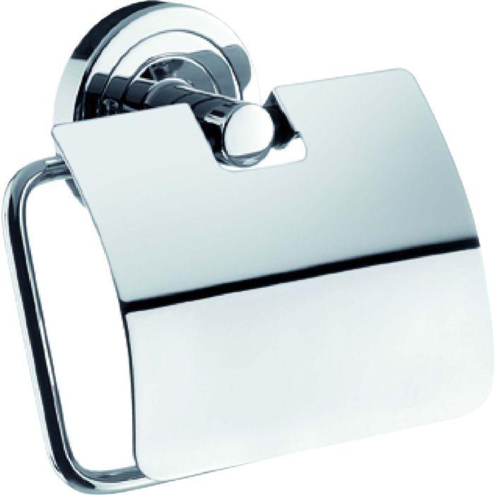Emco Papierhalter Polo chrom, mit Deckel