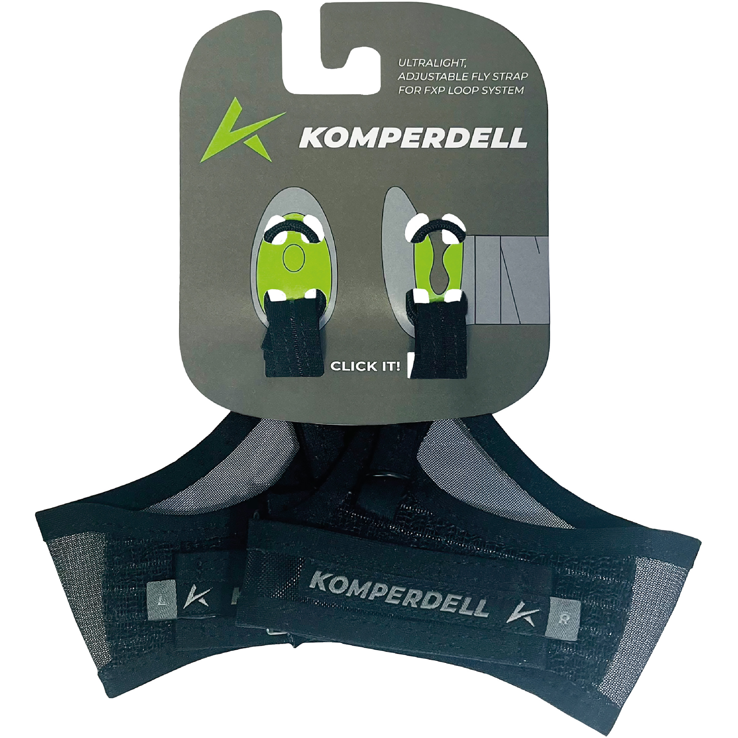 Komperdell Fly Sport Strap Stock-Zubehör schwarz Größe S