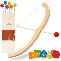 2x Bogenkönig Bogenschiess-Set 12-teilig