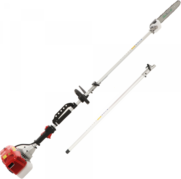 Benzin-Hochentaster GeoTech GT-2 58 L 2-Takt-Motor mit Teleskopschaft - 58 ccm