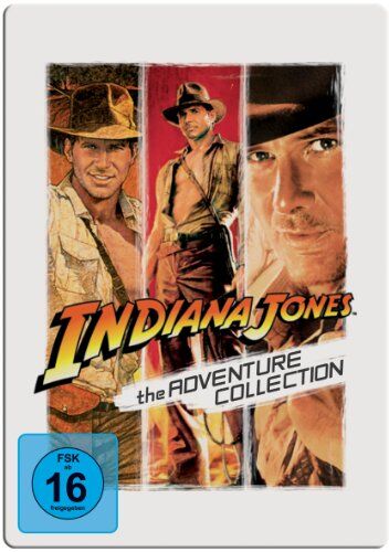 Steven Spielberg - Indiana Jones Trilogie (Steelbook) [3 DVDs] - Preis vom 09.10.2026 07:28:09 h