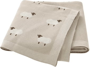 Inspire Curations Soft Cotton Knitted Baby Blanket For Newborns 82w520