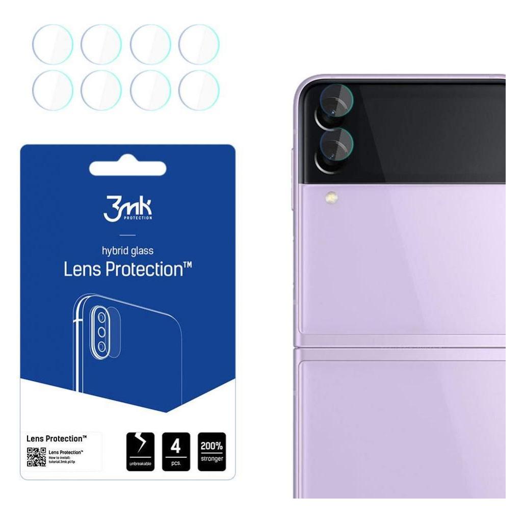 3MK hybrid glass Lens Protection for Samsung Galaxy Z Flip 3 5G (4 Stk., Samsung Galaxy Z Flip3) (GSM112496)