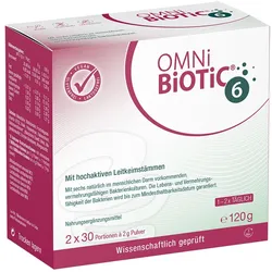 OMNI BiOTiC 6 Pulver Doppelpackung 2X60 g