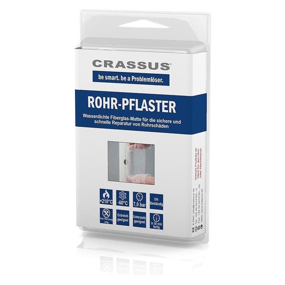 Crassus Rohr-Pflaster CRP 10/15, 100x150mm, 7 bar (CRA70111)