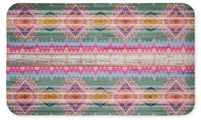 "Stupell Boho Geometric Printed Anti-Fatigue Floor Mat, 30""x18"""