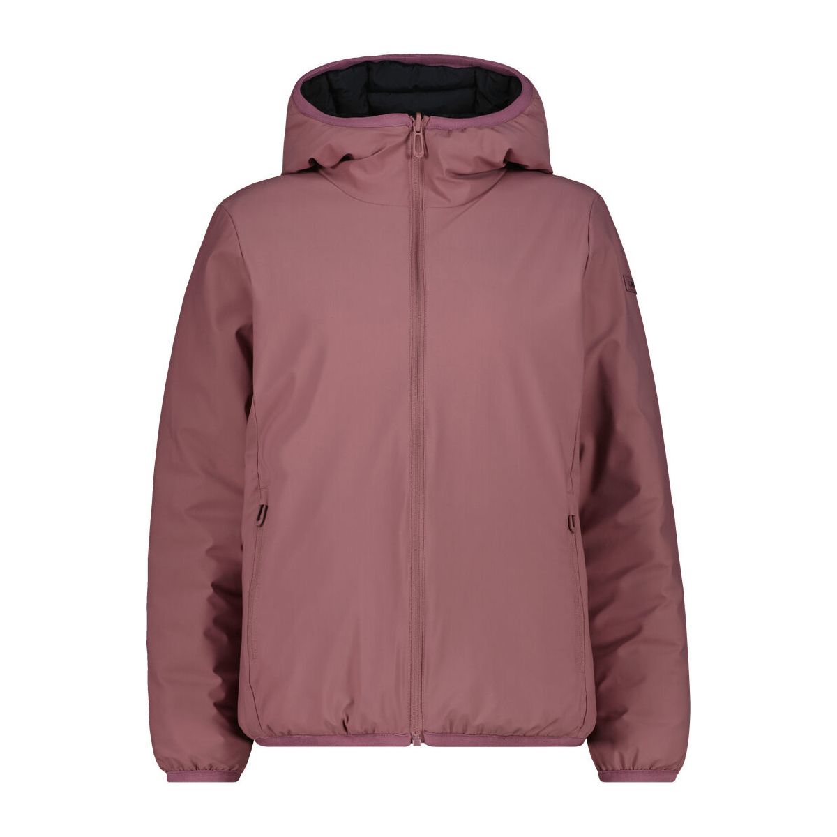 CMP Woman Padded Padded Reverse Jacket FIX Hood malva (H846) 40 36K2616-H846-40