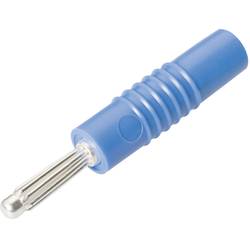 Schnepp S 4000 S Büschelstecker Stecker, gerade Stift-Ø: 4 mm Blau 1 St. Piece S 4000 S BLAU
