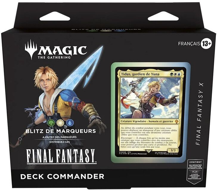 Wizards Of The Coast MTG : Final Fantasy - Deck Commander Blitz de Marqueurs