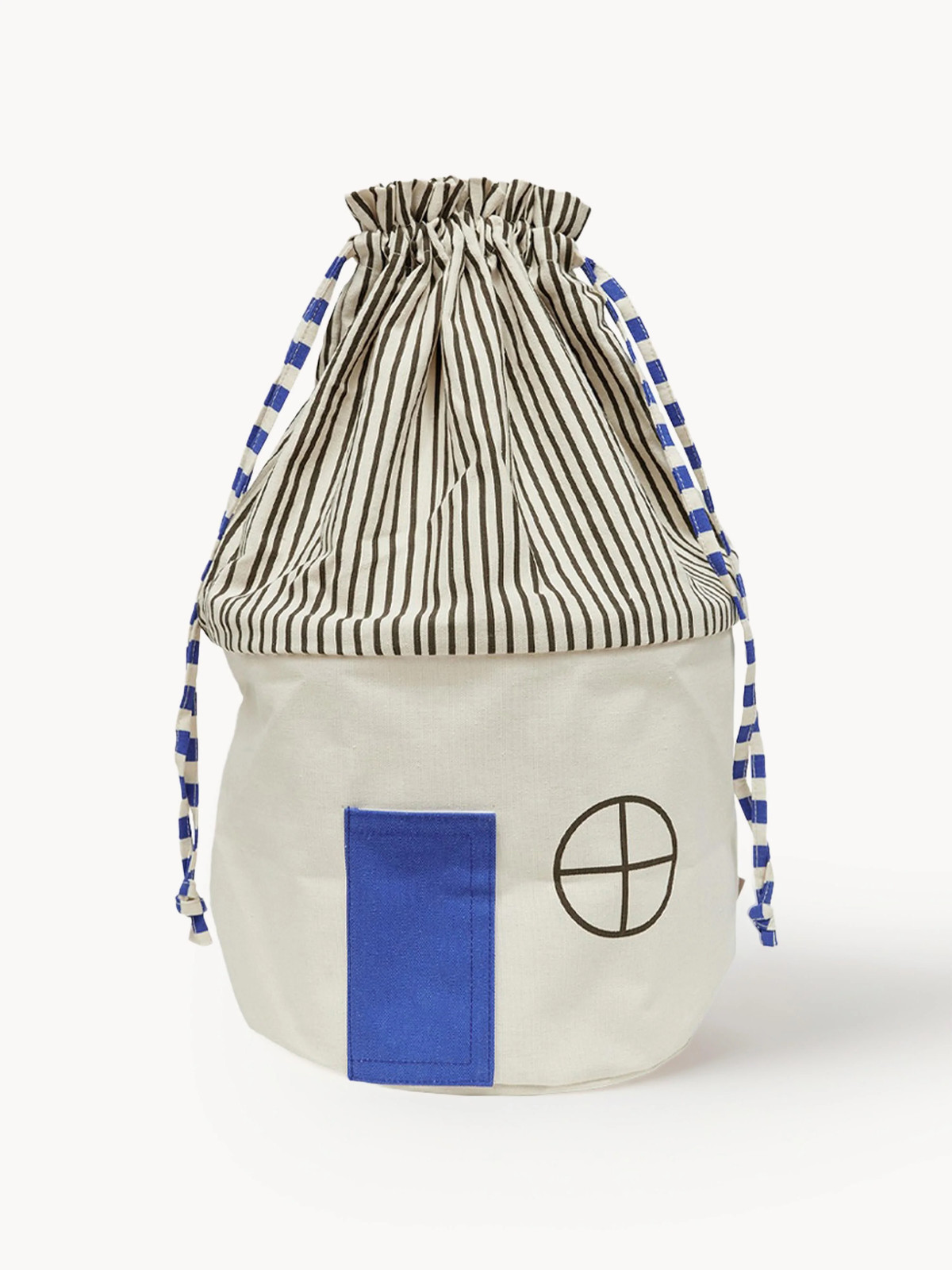 OYOY Mini Kinderopbergmand met deksel in textiel