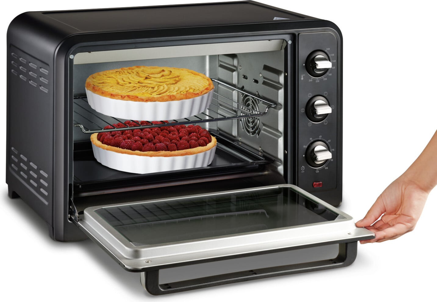 Moulinex Optimo kleine elektrische oven, 33 liter, 1600 W