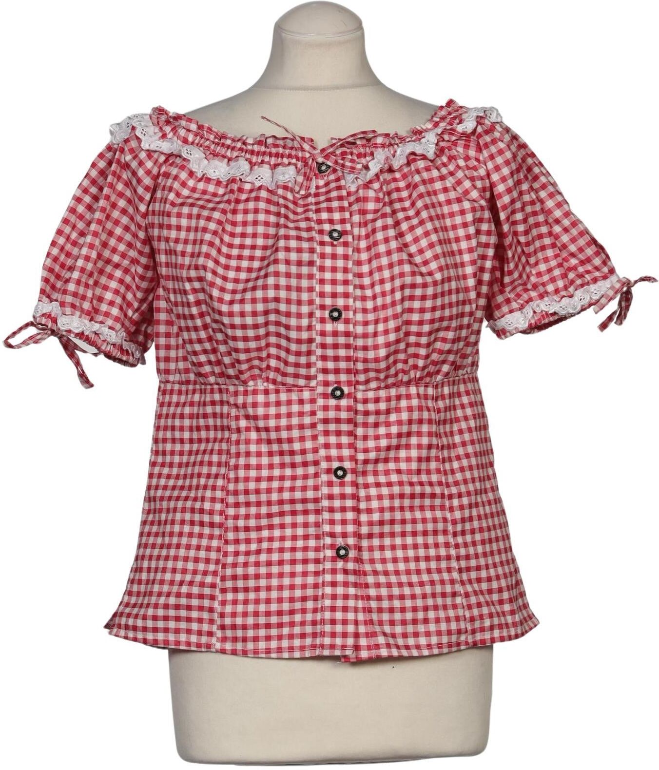 Gaudi Damen Bluse, Mehrfarbig, Gr. EU 32 (IT 38), Baumwolle / Synthetik - Second Hand