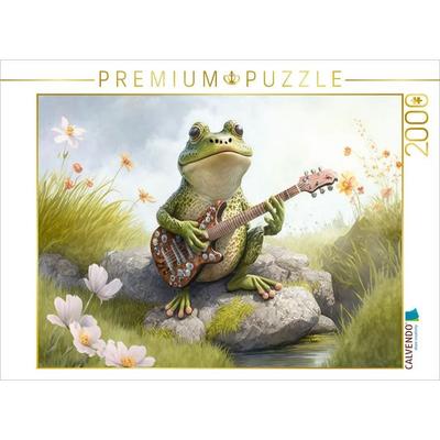 CALVENDO Puzzle Country Frosch | 2000 Teile Lege-Größe 90x67cm Foto-Puzzle für glückliche Stunden