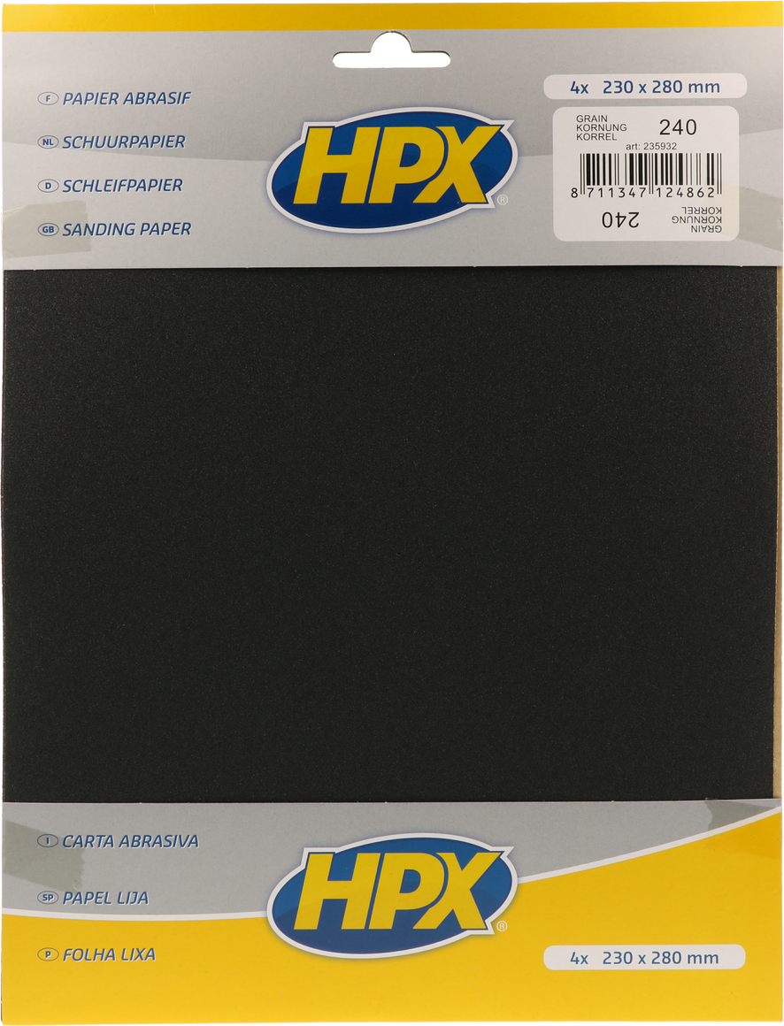 Presto Rostlöser Schleifpapier Körnung 240 235932