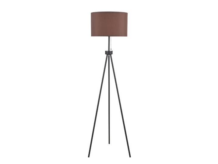 Stehlampe LUZIA braun/schwarz