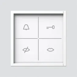 Siedle&Söhne Zustandsanzeige-Modul weiß ZAM 670-0 W