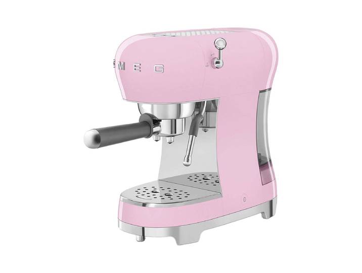 Smeg ECF02PKEU Espressomaschine Cadillac Pink
