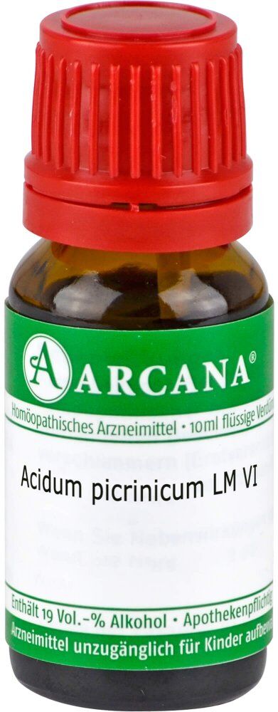 Acidum Picrinicum Arcana Lm 6 Dilution