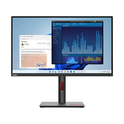 27" (68,58cm) Lenovo ThinkVision T27p-30 schwarz 3840x2160 1xDisplayPort 1.4 / 1xHDMI 2.0 / 1x USB-C mit Displayport
