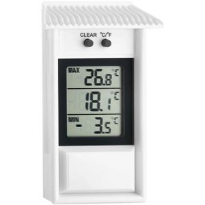 TFA Thermometer 30.1053, mit LC-Display, digital, -20 bis 50°C, für innen & außen