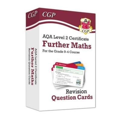 AQA Level 2 Certificate: Further Maths - Revision Question Cards, Gebundene Ausgabe von Cgp Books, CGP Books, 978-1-78908-688-1