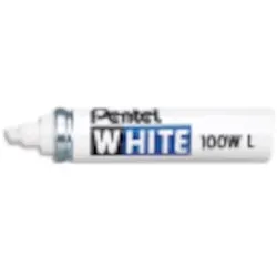 Pentel Lackmarker 3-6,0mm Keilspitze weiß