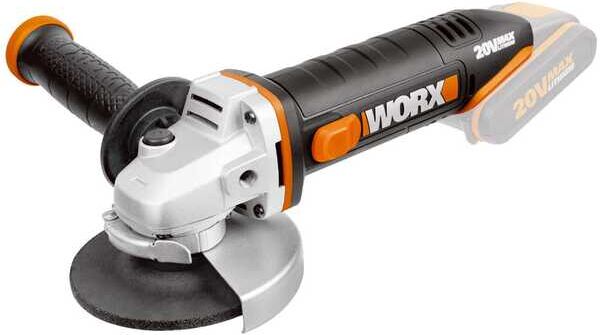 Smerigliatrice angolare a batteria Worx WX800.9 - SENZA BATTERIE E CARICABATTERIE