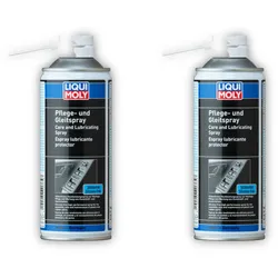 2x Schmiermittel LIQUI MOLY 20665 Pflege- & Gleitspray Montage Wartung Spray 400ml